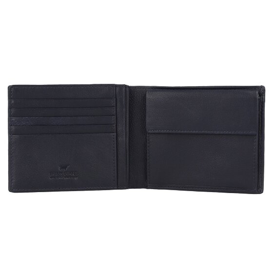 Braun Büffel Henry wallet leather 12 cm
