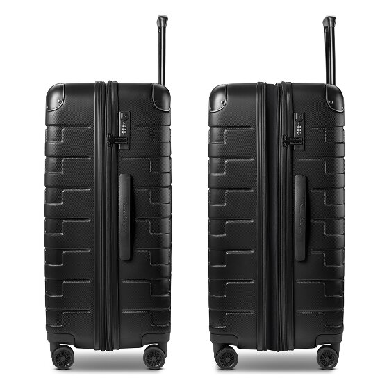 Tonino Lamborghini Milano 4 wheels Trolley L 72 cm Expandable
