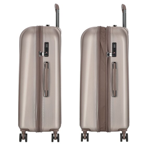 Polestream Moonrock 4 wheels Trolley L 78 cm with expansion pleat