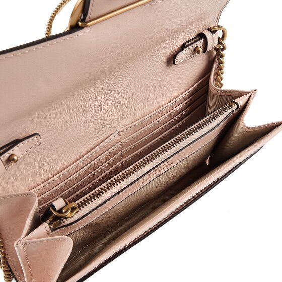 PINKO Love One Clutch bag Genuine Leather 19 cm
