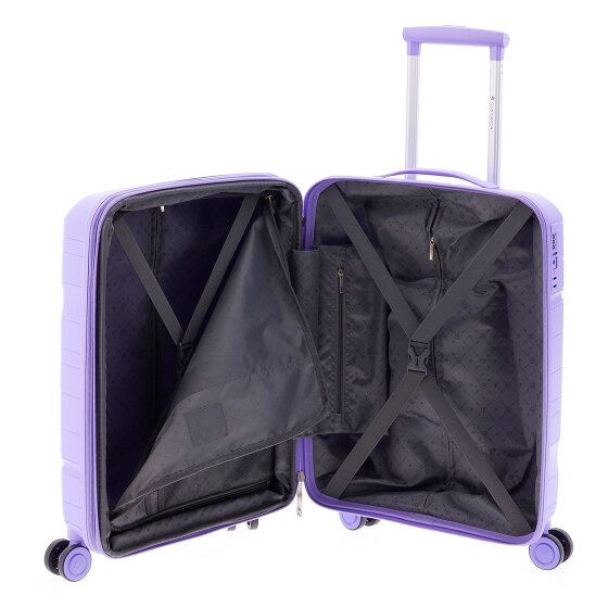 Gladiator 3800 4 wheels Cabin trolley 55 cm with expansion pleat