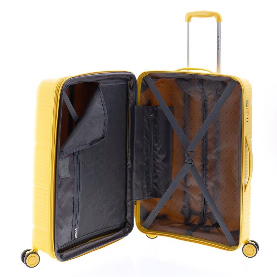 Gladiator 0800 4 wheels Trolley 65 cm with expansion pleat