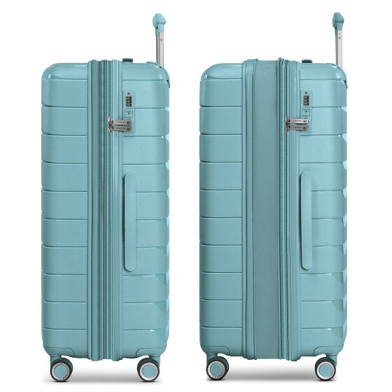 Franky London 4 wheels Trolley L 74 cm with expansion pleat