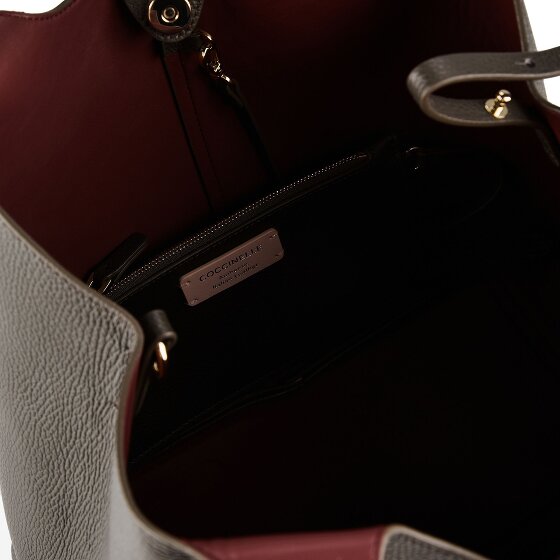 Coccinelle C-Easy Shopper Bag Genuine Leather 35 cm