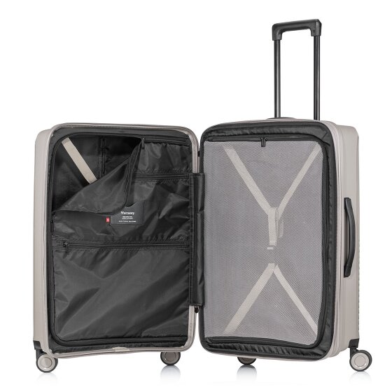 Pack Easy Jet 4 wheels Trolley 64 cm with expansion pleat