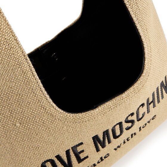 Love Moschino Cargo Canvas Shoulder Bag 34 cm