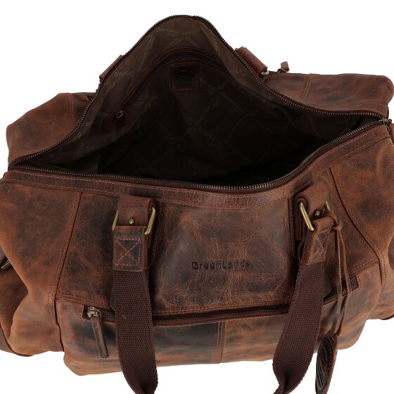 Greenland Nature Classic Weekender travel bag leather 54 cm