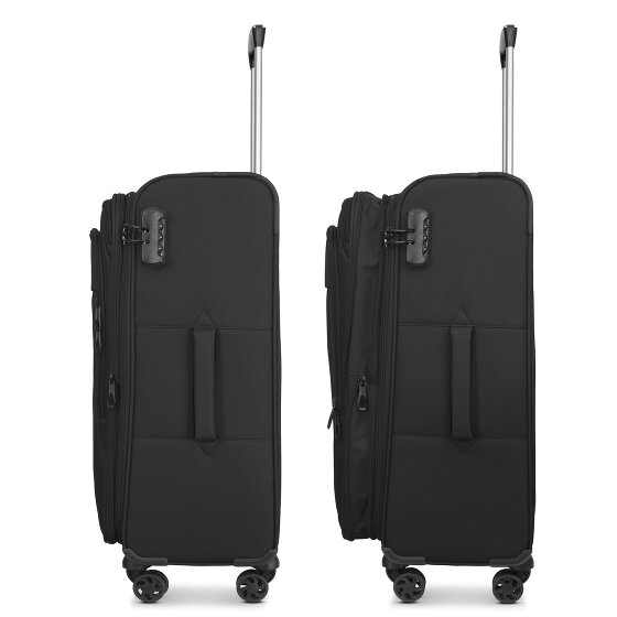Franky Melbourne 3.0 4-wheel suitcase set, 3-piece, with stretch fold Franky Melbourne 3.0 4-wheel suitcase set, 3-piece, with stretch fold