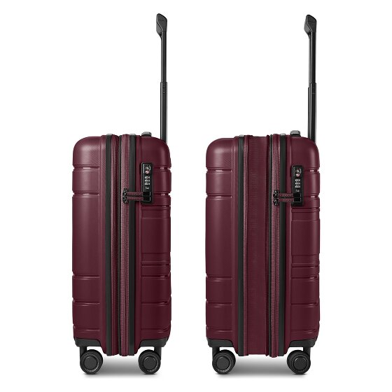 Redolz Essentials 11 4 wheels Cabin suitcase 55 cm Expandable