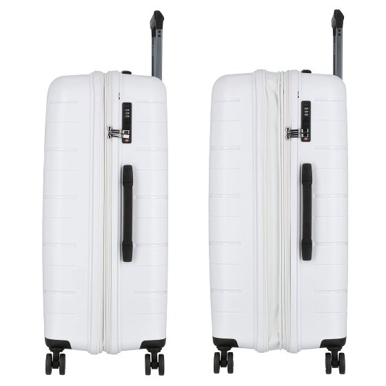 Polestream Strz by Asteroid 4 wheels Trolley L 74 cm with expansion pleat