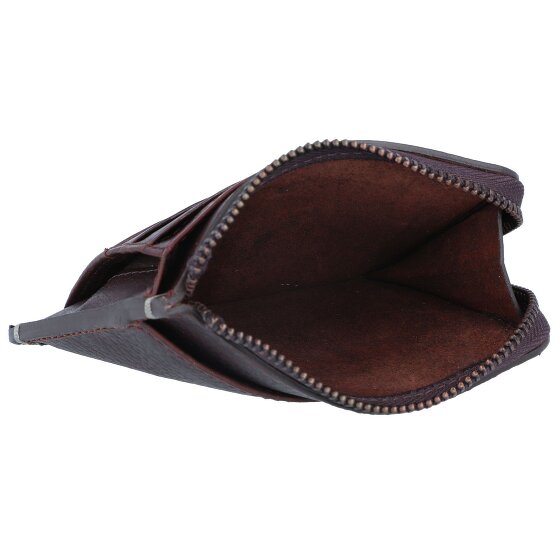 Burkely Antique Avery Credit card case RFID protection Genuine Leather 11 cm