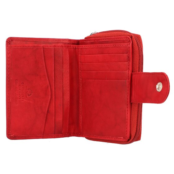Greenburry Basic wallet RFID leather 9 cm