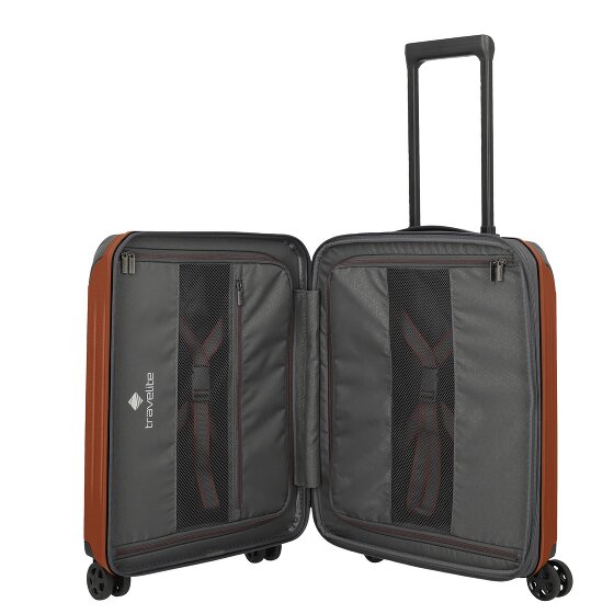 Travelite Dynamiic 4 wheels Cabin trolley 55 cm with expansion pleat