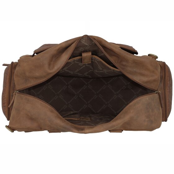 Greenland Nature Nature Weekender travel bag leather 50 cm laptop compartment Greenland Nature Nature Weekender travel bag leather 50 cm laptop compartment