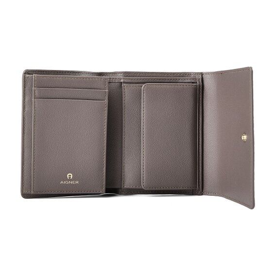 Aigner Deborah Wallet Genuine Leather 12 cm