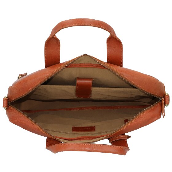 Burkely Vintage River briefcase leather 41 cm laptop compartment