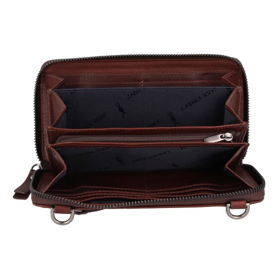 Jack Kinsky Montreal Clutch purse Leather 19 cm