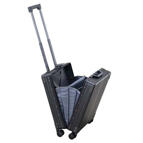 Aleon Business 4-wheel Aluminum Cabin suitcase, 55 cm