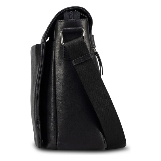 Jost Glasgow Briefcase RFID protection Genuine Leather 34 cm Laptop compartment