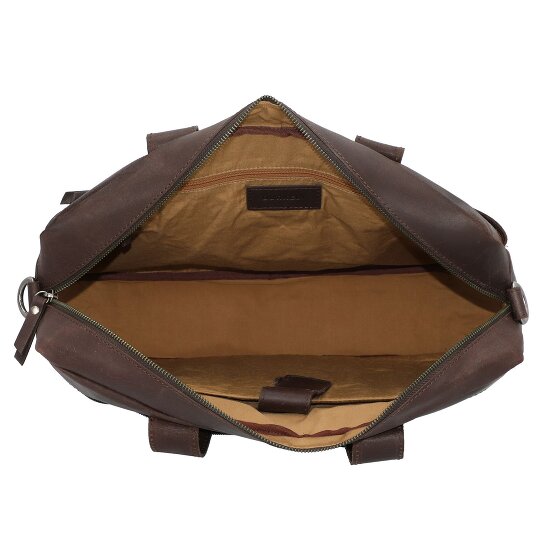 Burkely Vintage River briefcase leather 41 cm laptop compartment