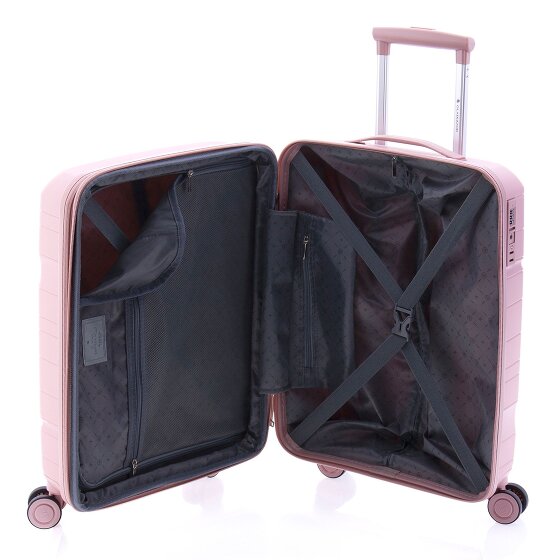 Gladiator 3800 4 wheels Cabin trolley 55 cm with expansion pleat