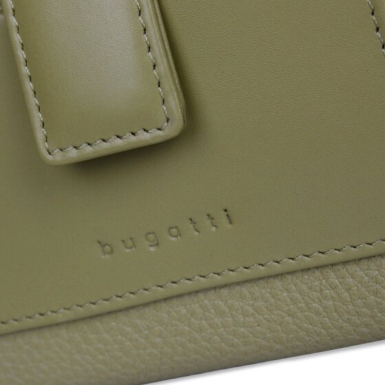 Bugatti Viola Wallet RFID protection Genuine Leather 12 cm