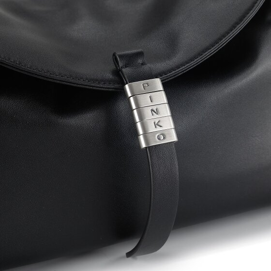 PINKO New Saddle Shoulder Bag Leather 32 cm PINKO New Saddle Shoulder Bag Leather 32 cm