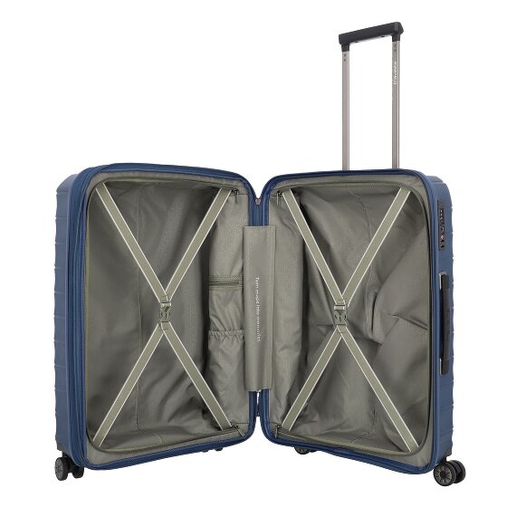 Travelite Mooby 4 wheels Trolley M 66 cm with expansion pleat