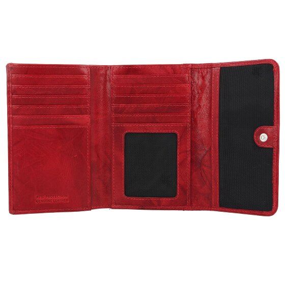 mano Donna Aurona wallet RFID leather 14.5 cm