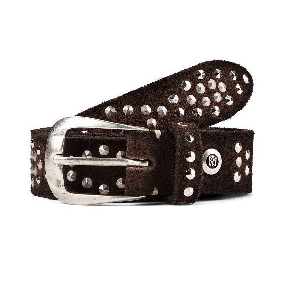 b.belt Studded belt Genuine Leather