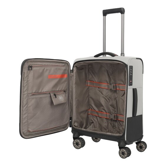 Travelite Crosslite 5.0 4 wheels Cabin trolley S 55 cm Laptop compartment