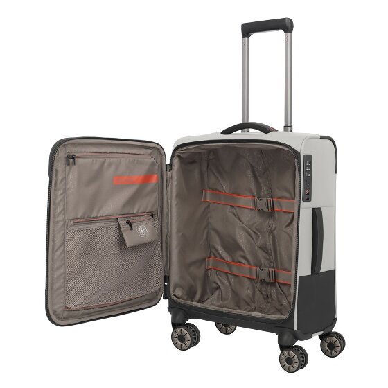 Travelite Crosslite 4 wheels Cabin trolley S 55 cm Laptop compartment