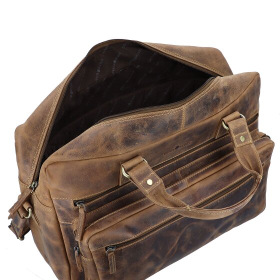 Greenburry Vintage Briefcase Leather 43 cm Laptop compartment