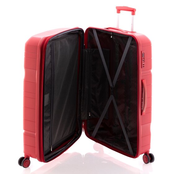 Gladiator 3800 4 wheels Trolley 77 cm with expansion pleat