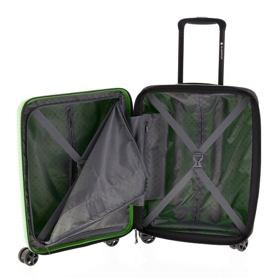 Gladiator 2800 4 wheels Cabin trolley 55 cm with expansion pleat