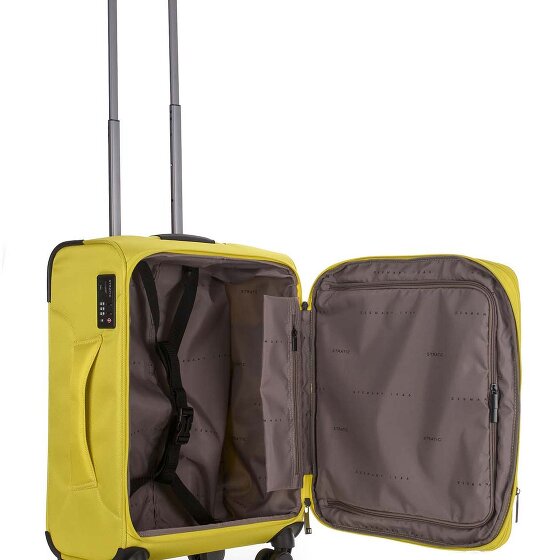 Stratic Bendigo Light Style 4 wheels Cabin trolley S 54 cm with expansion pleat