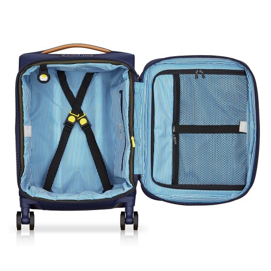 Delsey Paris Montmartre 3 4 wheels Cabin trolley 55 cm with expansion pleat