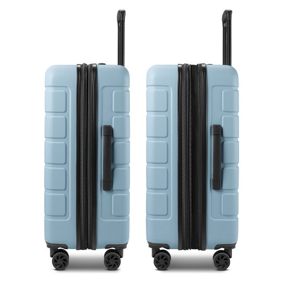 Saxoline Miami 4 wheels Trolley M 65 cm with expansion pleat