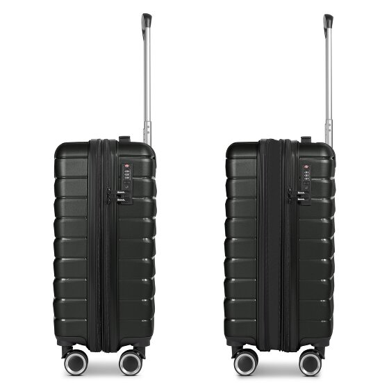 Bench Paris 4 wheels Cabin trolley S 56 cm with expansion pleat