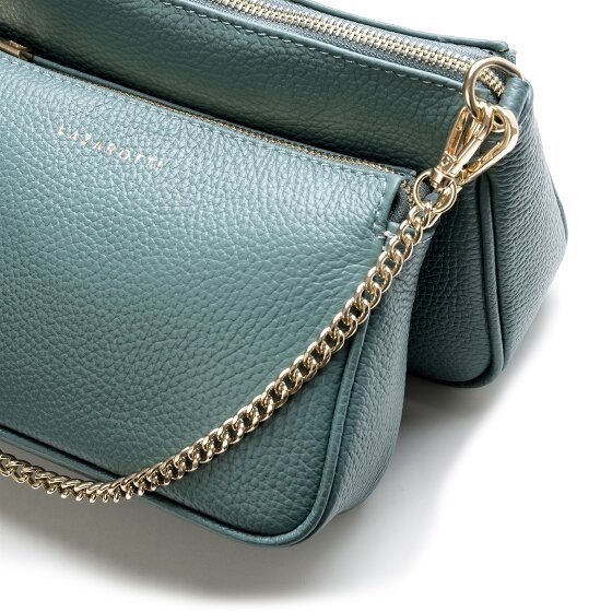 Lazarotti Milano Leather shoulder bag leather 23 cm