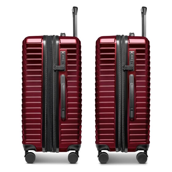Redolz Essentials 18 4 wheels Trolley 66 cm with expansion pleat