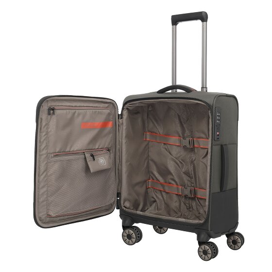 Travelite Crosslite 5.0 4 wheels Cabin trolley S 55 cm Laptop compartment