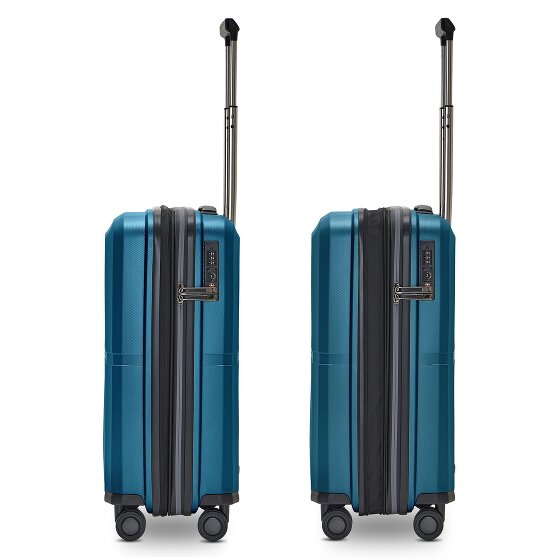 Pactastic Collection 01 4 wheels Cabin trolley S 55 cm with expansion pleat