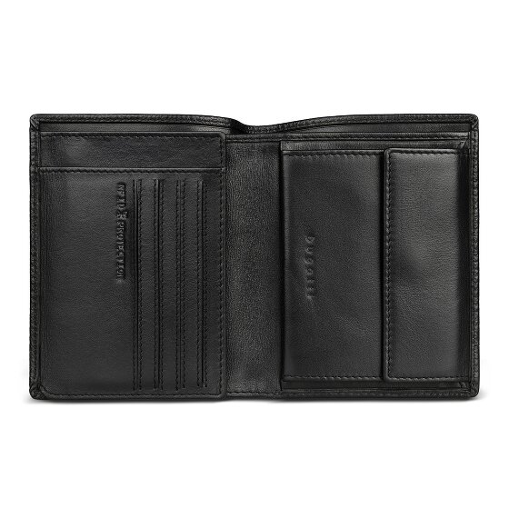Bugatti Due Wallet RFID protection Leather 10 cm