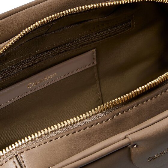 Calvin Klein Embossed Shoulder Bag 30 cm