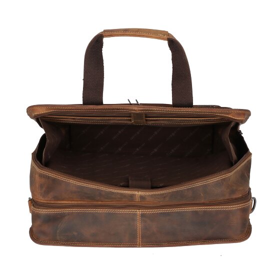 Greenburry Vintage 2 wheels Business trolley 33 cm Laptop compartment