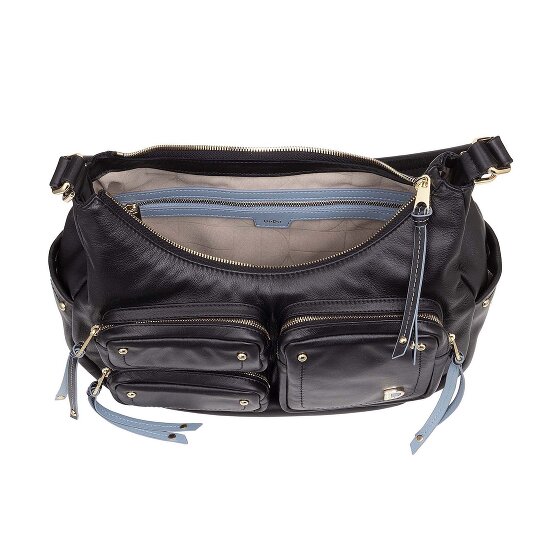 DuDu Pocket Shoulder Bag Genuine Leather 30 cm