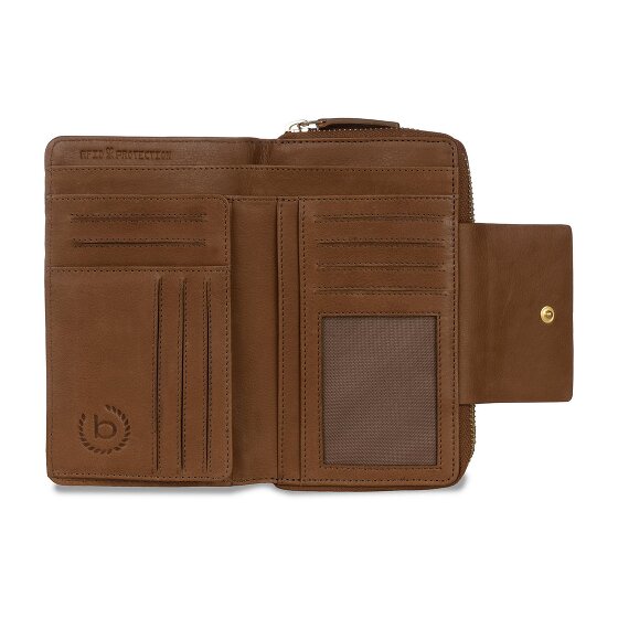 Bugatti Fabia Wallet RFID protection Leather 16 cm