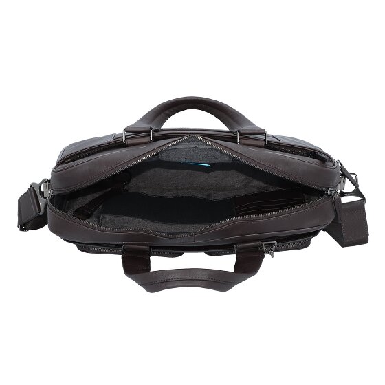 Piquadro Black Square briefcase 39 cm laptop compartment