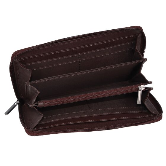 mano Donna Giulia wallet leather 20 cm